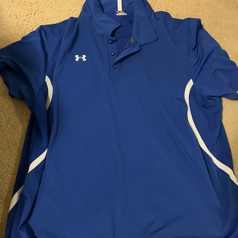 MENS UNDER ARMOR ATHLETIC POLO